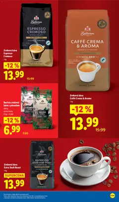 Lidl leták platný od 02.02.2026 | Strana: 21 | Produkty: Káva, Barista, Zrnková káva
