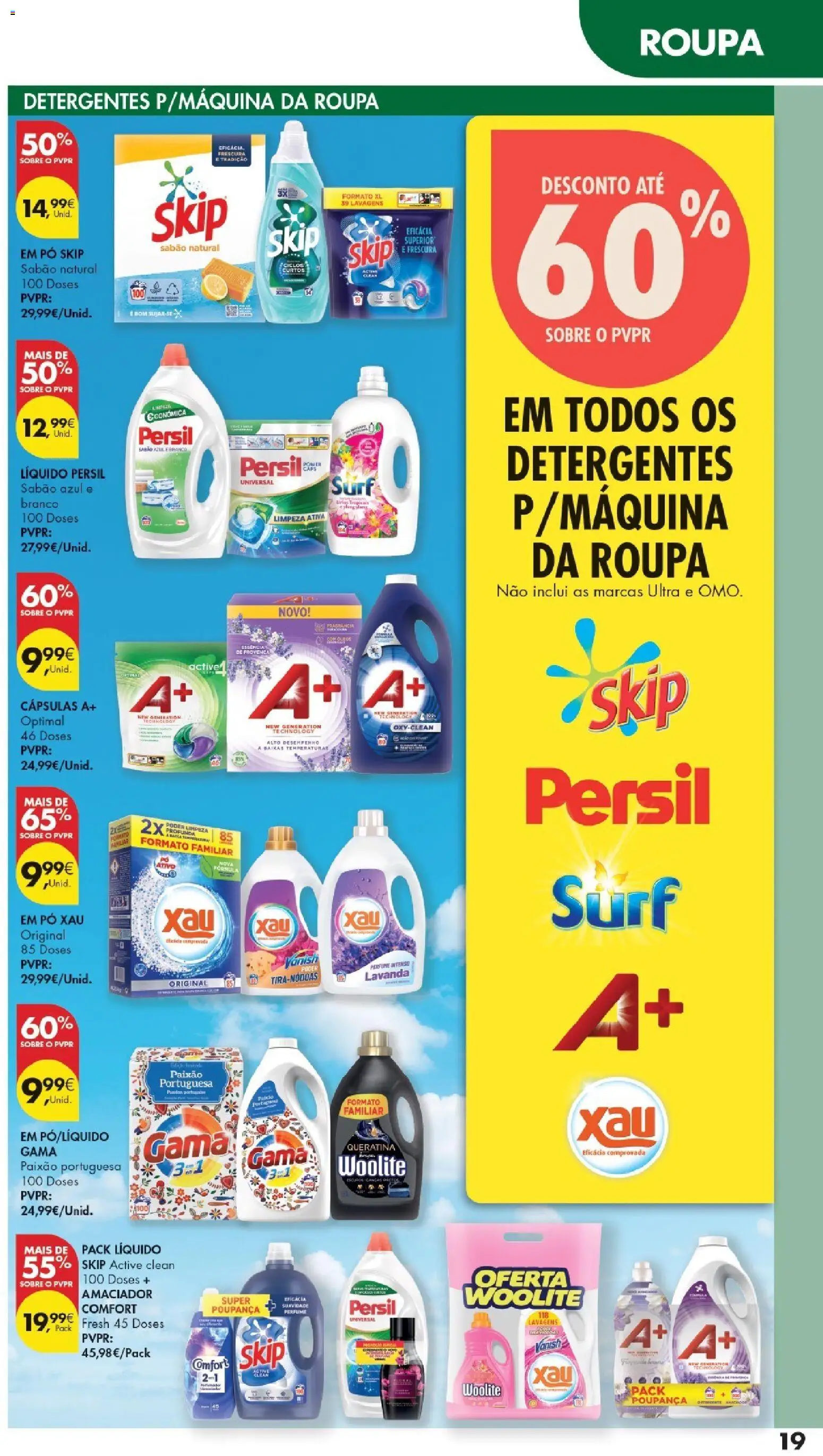 Pingo Doce Regresso às Aulas 2026 Hipers │ válido de 22/09/2026 | Página: 19 | Produtos: Perfume, Pó, Sabão, Cápsulas
