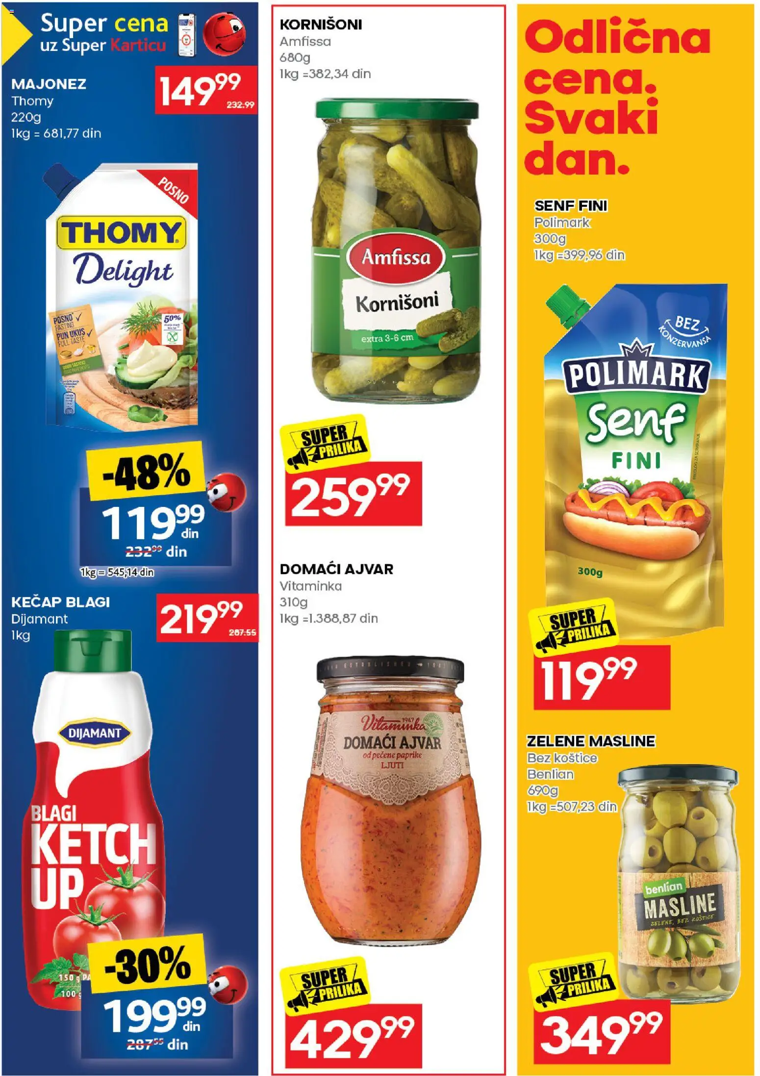 Roda katalog - važi od 17.08.2026 | Strana: 33 | Proizvode: Majonez, Kečap, Ajvar, Kornišoni