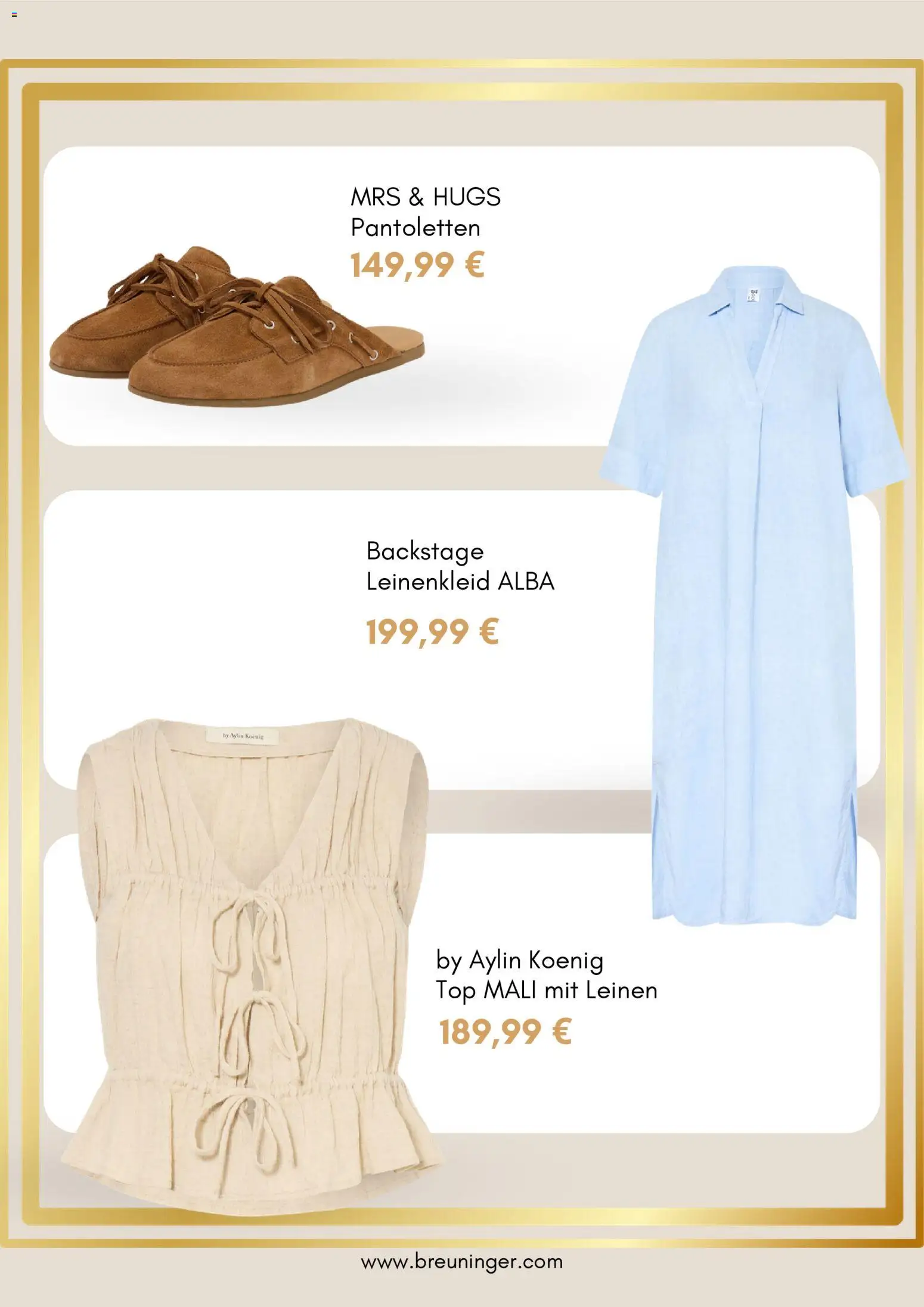 Breuninger Prospekt 	 – gültig ab 05.05.2026 | Seite: 5 | Produkte: Top