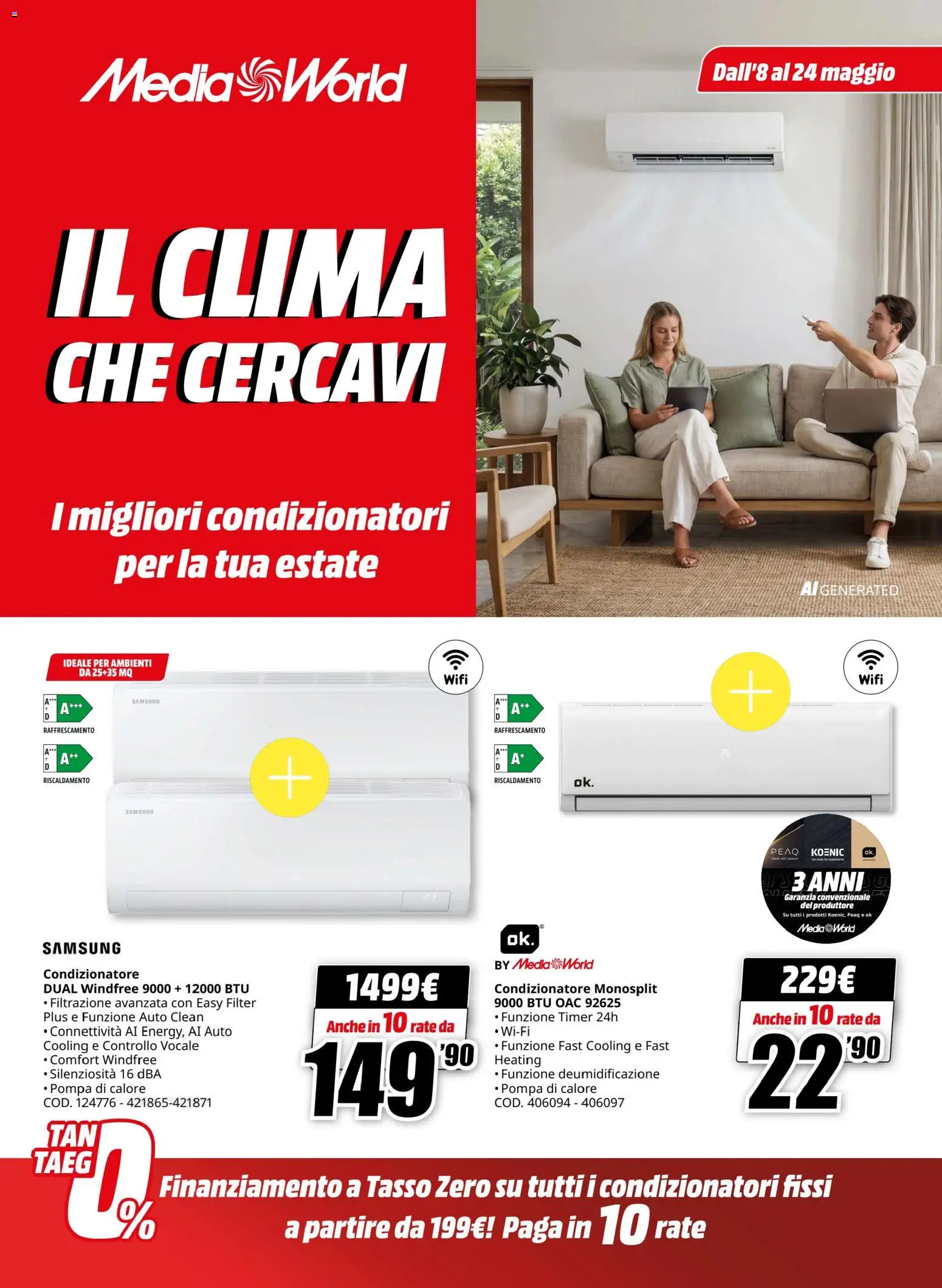 Volantino Media World del 08.05.2026 | Pagina: 1