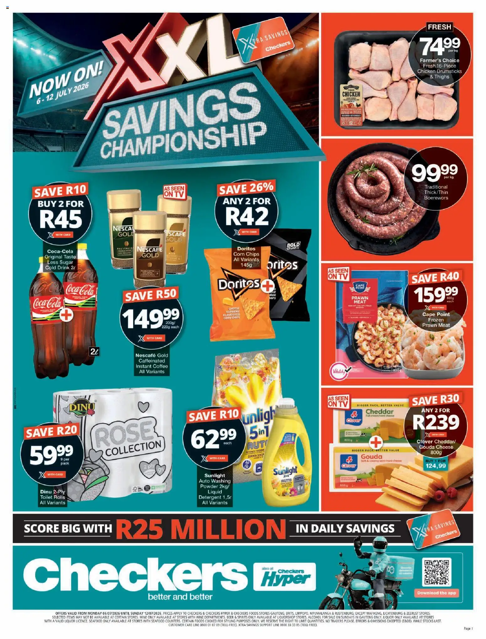 Checkers supermarkets catalogue 06/07/2026