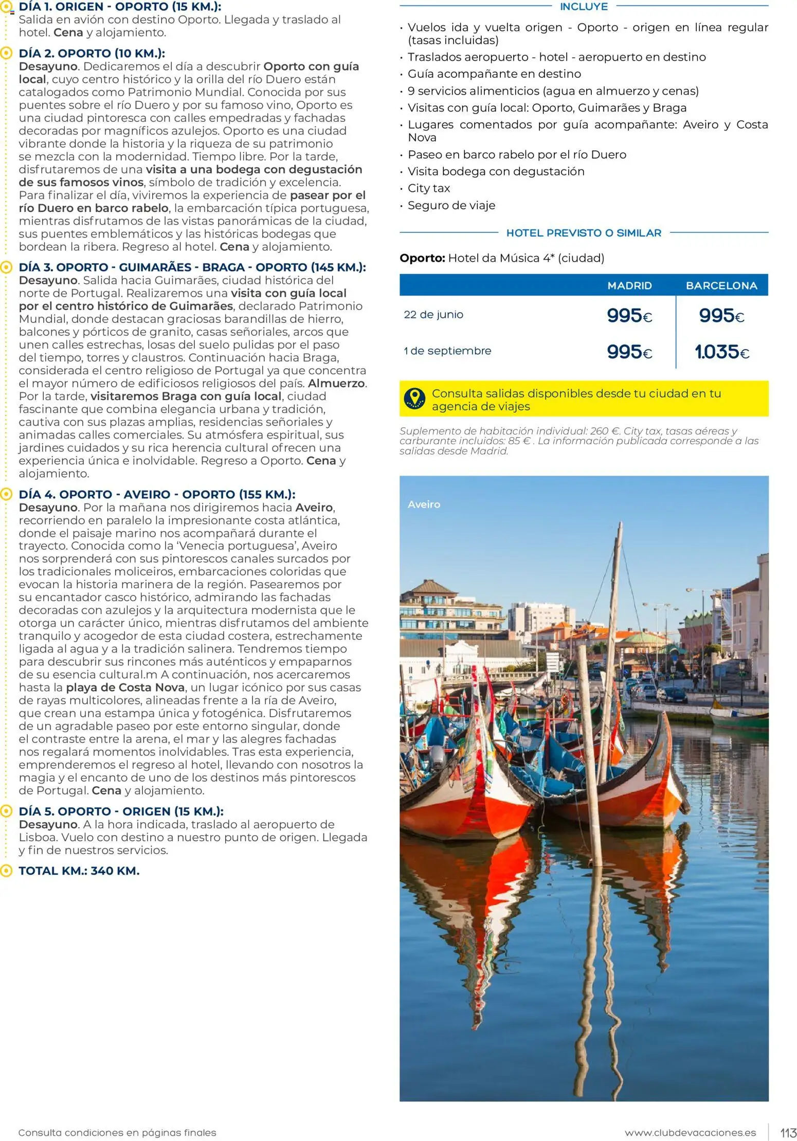 Viajes El Corte Inglés Club de Vacaciones │ válido desde el 01.02.2026 | Página: 113 | Productos: Braga