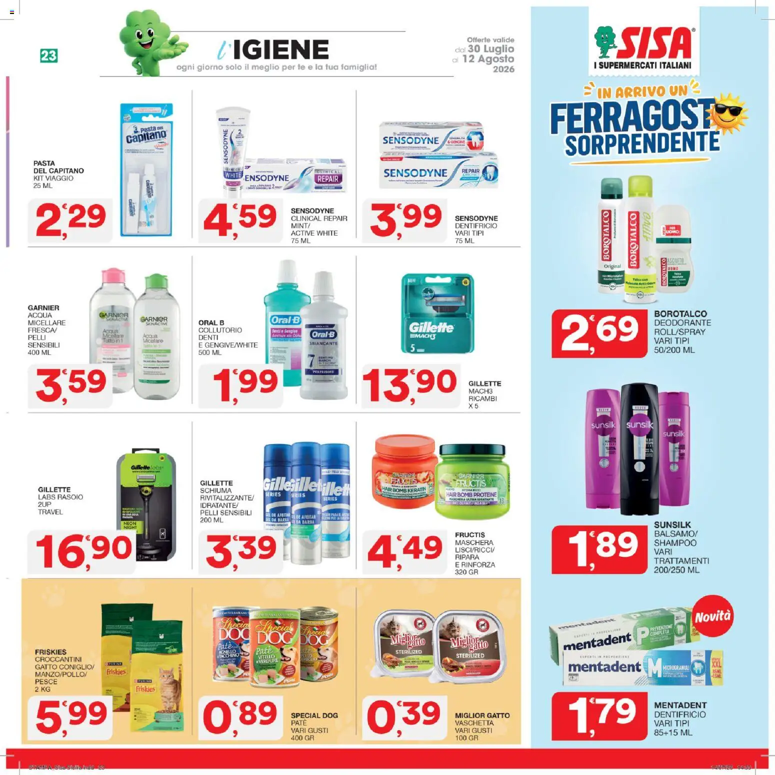 Volantino SISA del 30/07/2026 | Pagina: 23