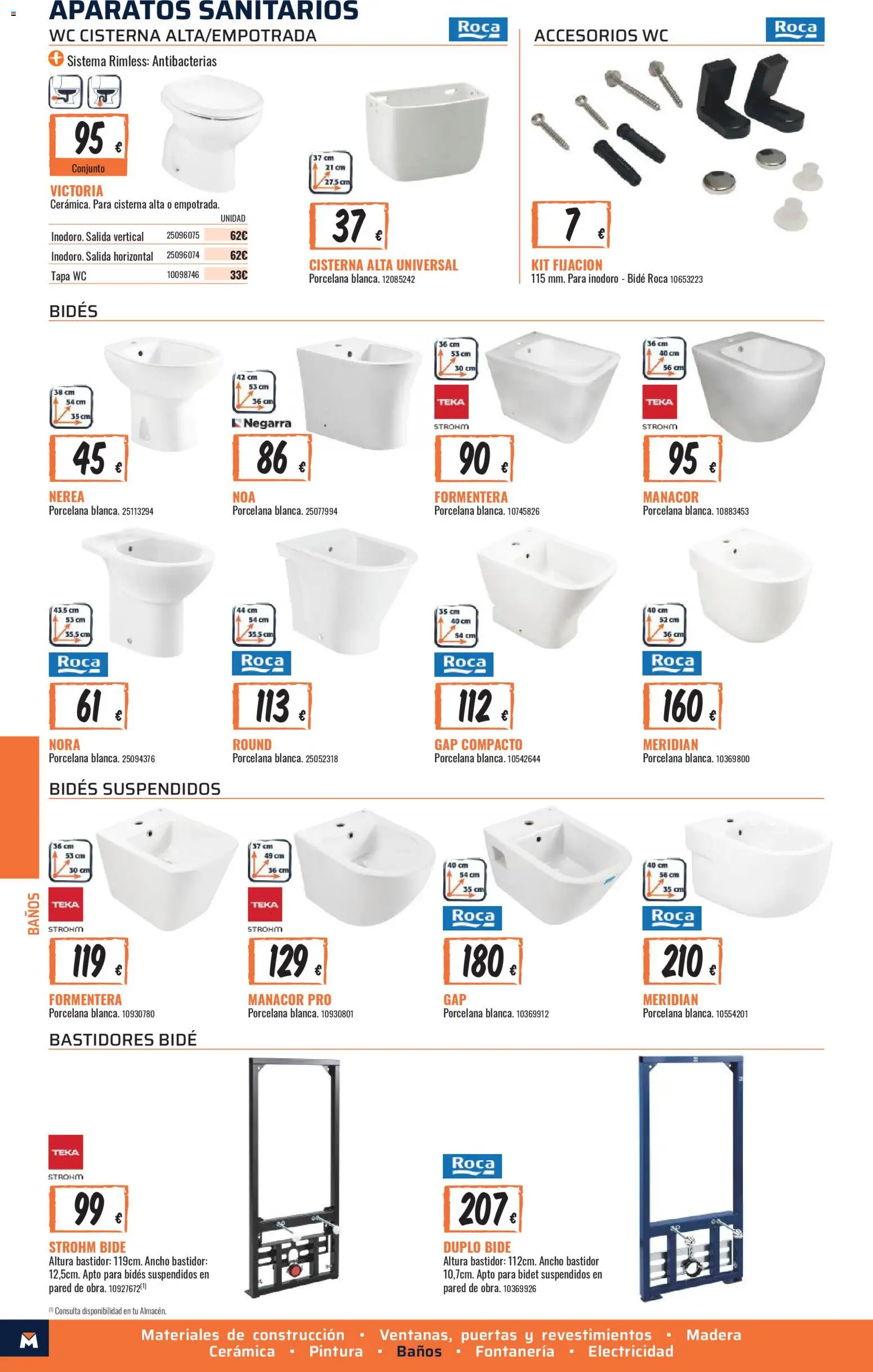 Obramat - Reformas Otono Imprenta Almacenes 38 Pamplona 2026 │ válido desde el 09/10/2026 | Página: 52 | Productos: Puertas