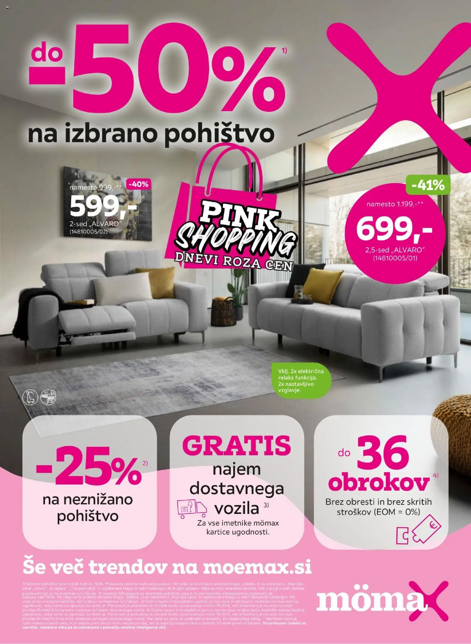 Novi Mömax katalog ponudbe – veljaven od 27.09.2026 | Stran: 1 | Izdelki: Pohištvo