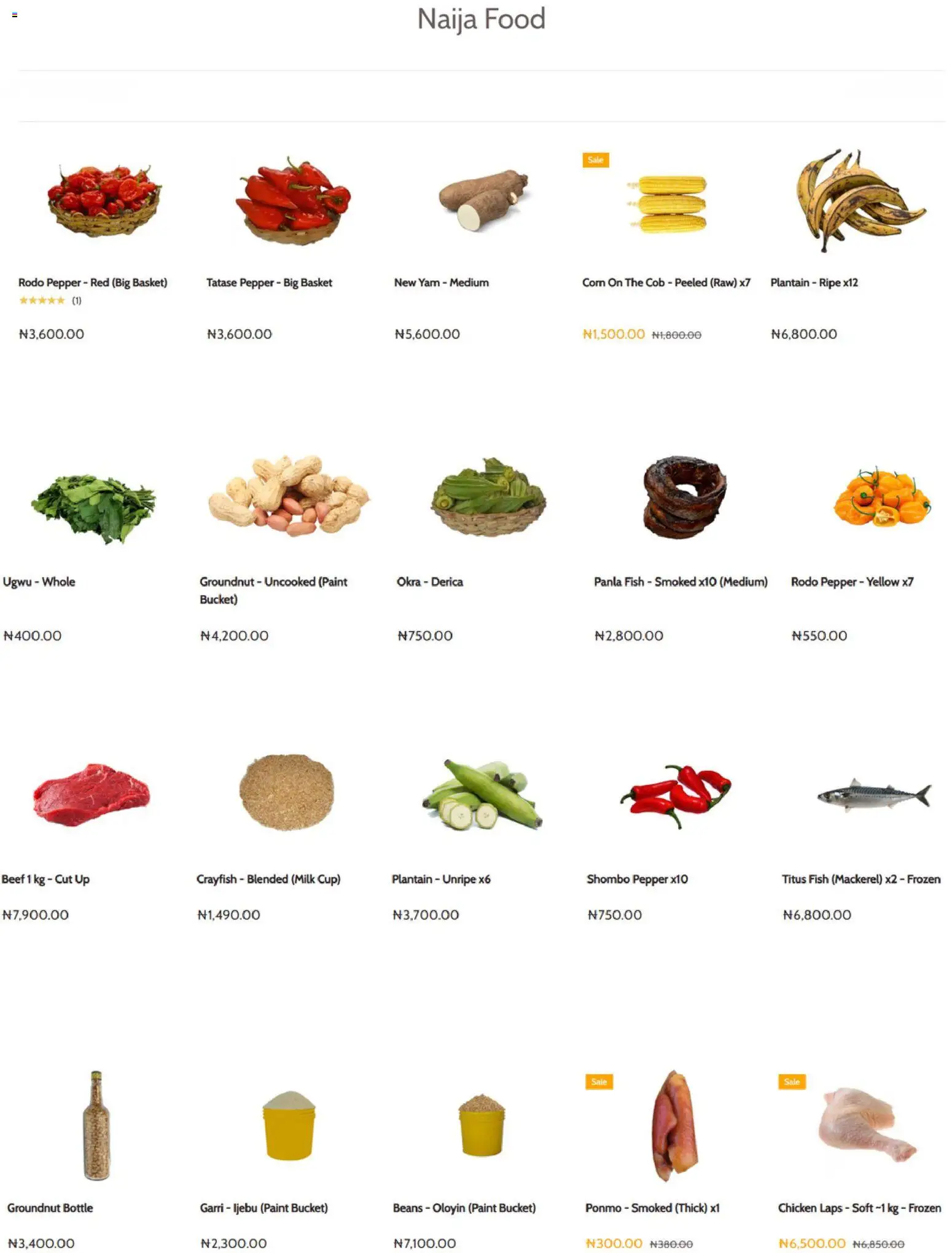 Supermart Catalogue valid from 15/07/2026 | Page: 4 | Products: Chicken, Mackerel, Basket, Beef