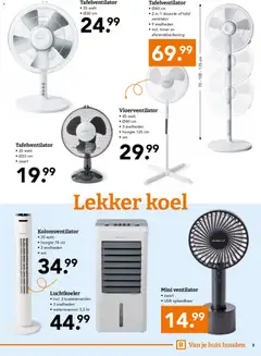 Blokker folder - Voorbeeld van een folder van Blokker, geldig van 22-06-2026 | Pagina: 3 | Producten: Usb, Ventilator, Tafel