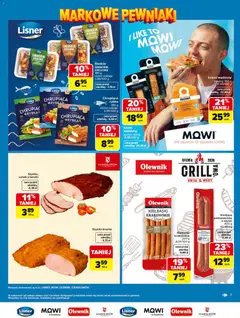 Pogląd oferty "Carrefour gazetka" - ważna od 11.05.2026 | Strona: 7 | Produkty: Schab, Śledź, Łosoś wędzony, Grill