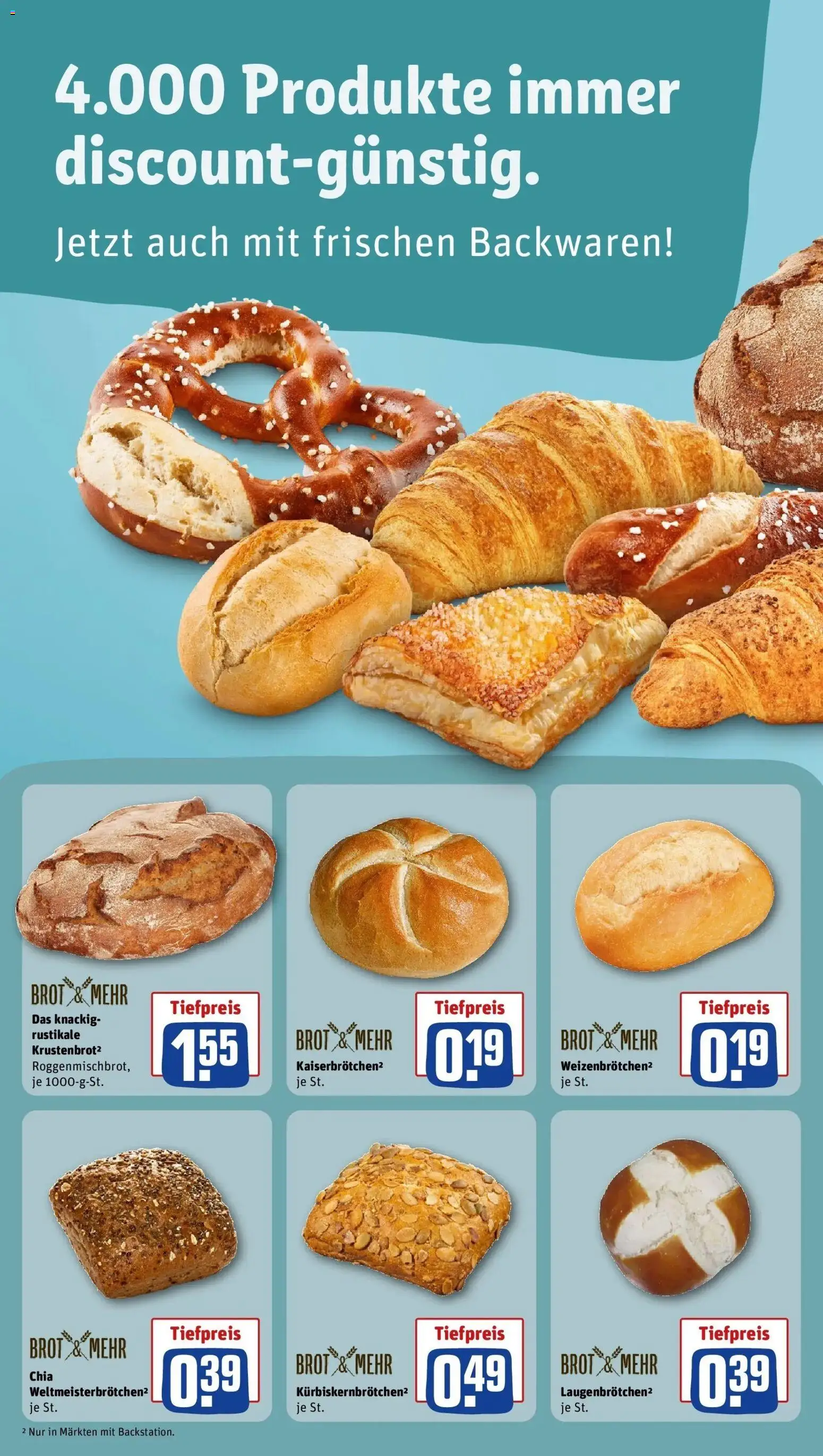 Rewe Prospekt Jena	 – gültig ab 23.03.2026 | Seite: 14 | Produkte: Brot