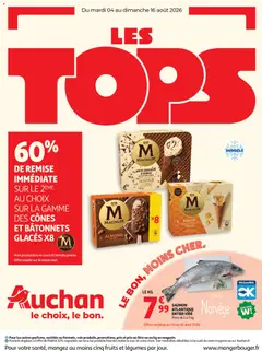 Auchan Tops, Halles hypers - Voorbeeld van een folder van Auchan, geldig van 04/08/2026