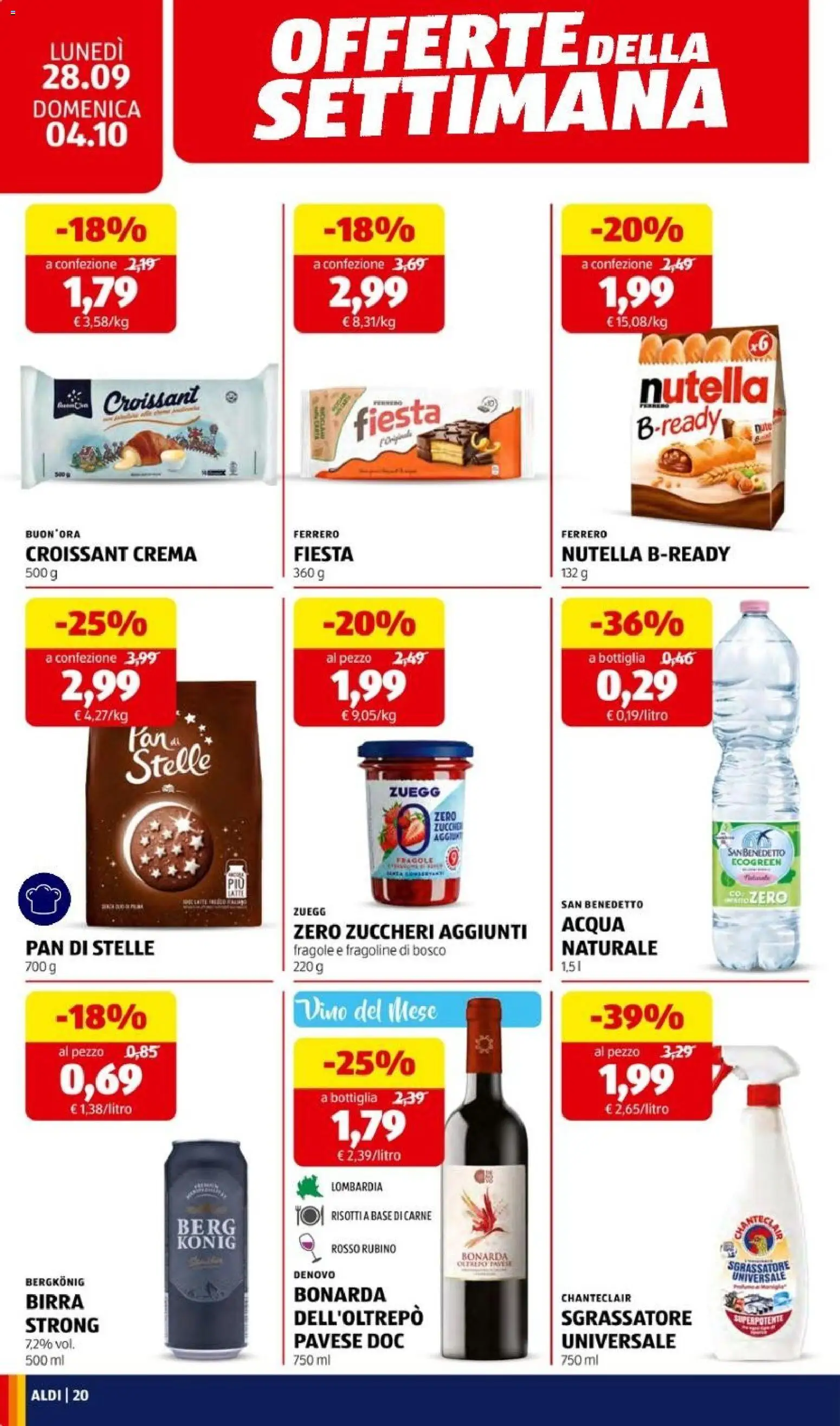 Volantino Aldi del 28/09/2026 | Pagina: 22
