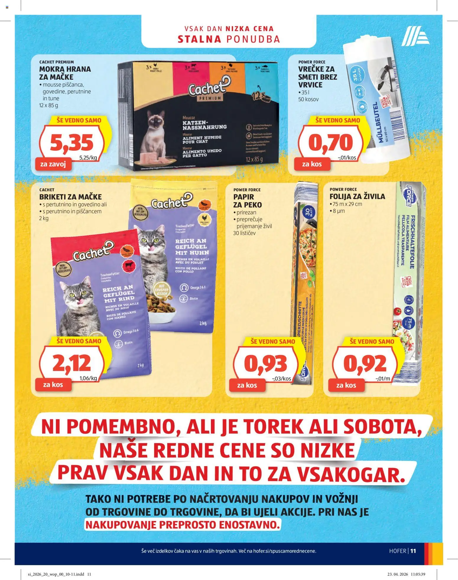 Hofer SI katalog | vrijedi od 06.05.2026 | Stranica: 11 | Proizvodi: Briketi