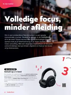 Vanden Borre folder - Voorbeeld van een folder van Vanden Borre, geldig van 12/08/2026 | Pagina: 20 | Producten: Geluid, Koptelefoon, Bibliotheek, Kan