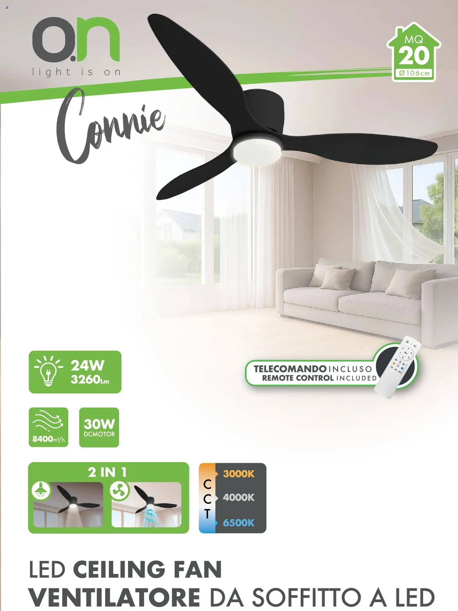 Volantino GBC del 09.06.2026 | Pagina: 12 | Prodotti: Ventilatore, Telecomando, Fan