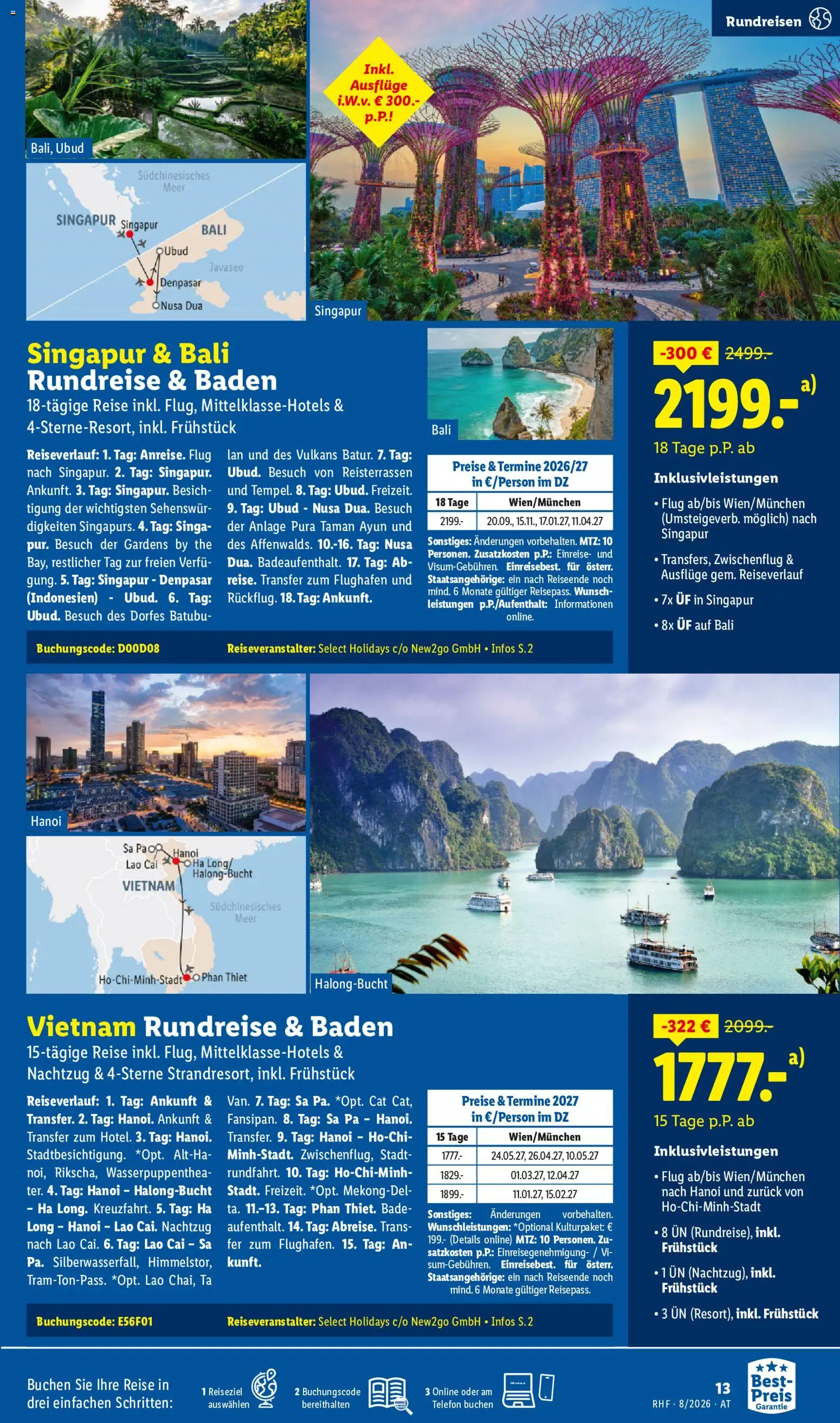 Lidl August Reise - Highlights gültig ab 29.07.2026 | Seite: 13 | Produkte: Telefon