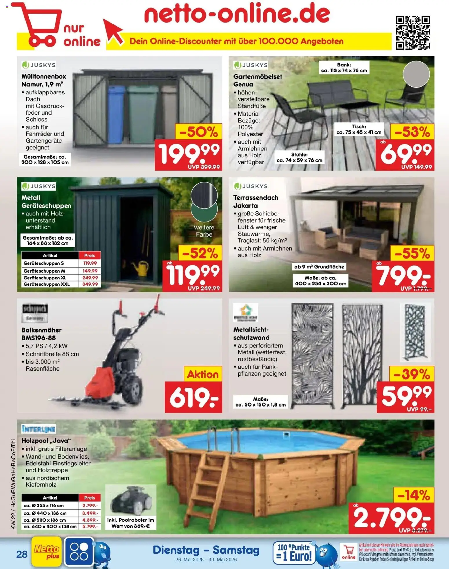 Netto Marken-Discount Prospekt Bitterfeld-Wolfen – gültig ab 26.05.2026 | Seite: 36 | Produkte: Tisch