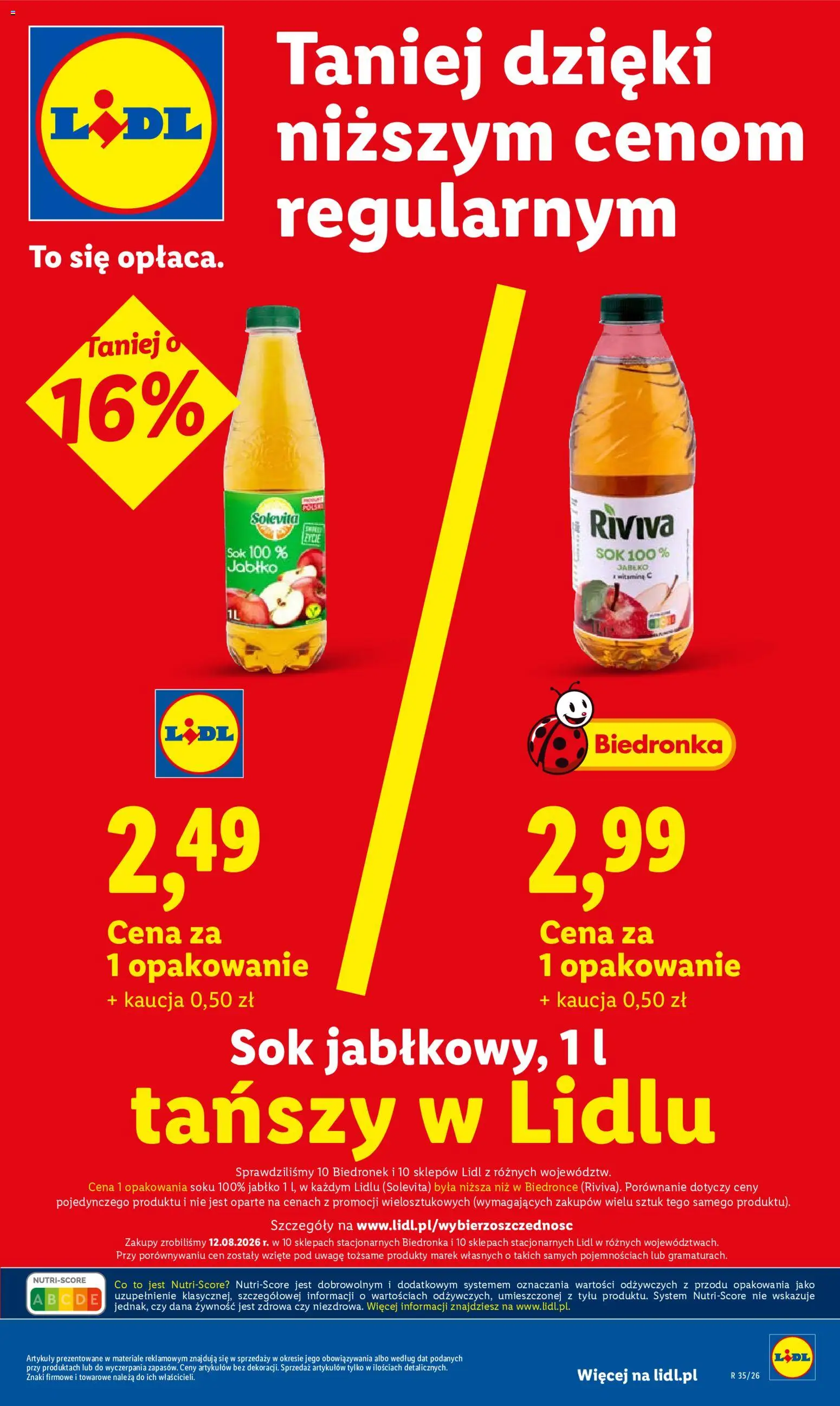 Lidl Polsko leták od 24.08.2026 | Strana: 7 | Produkty: Solevita