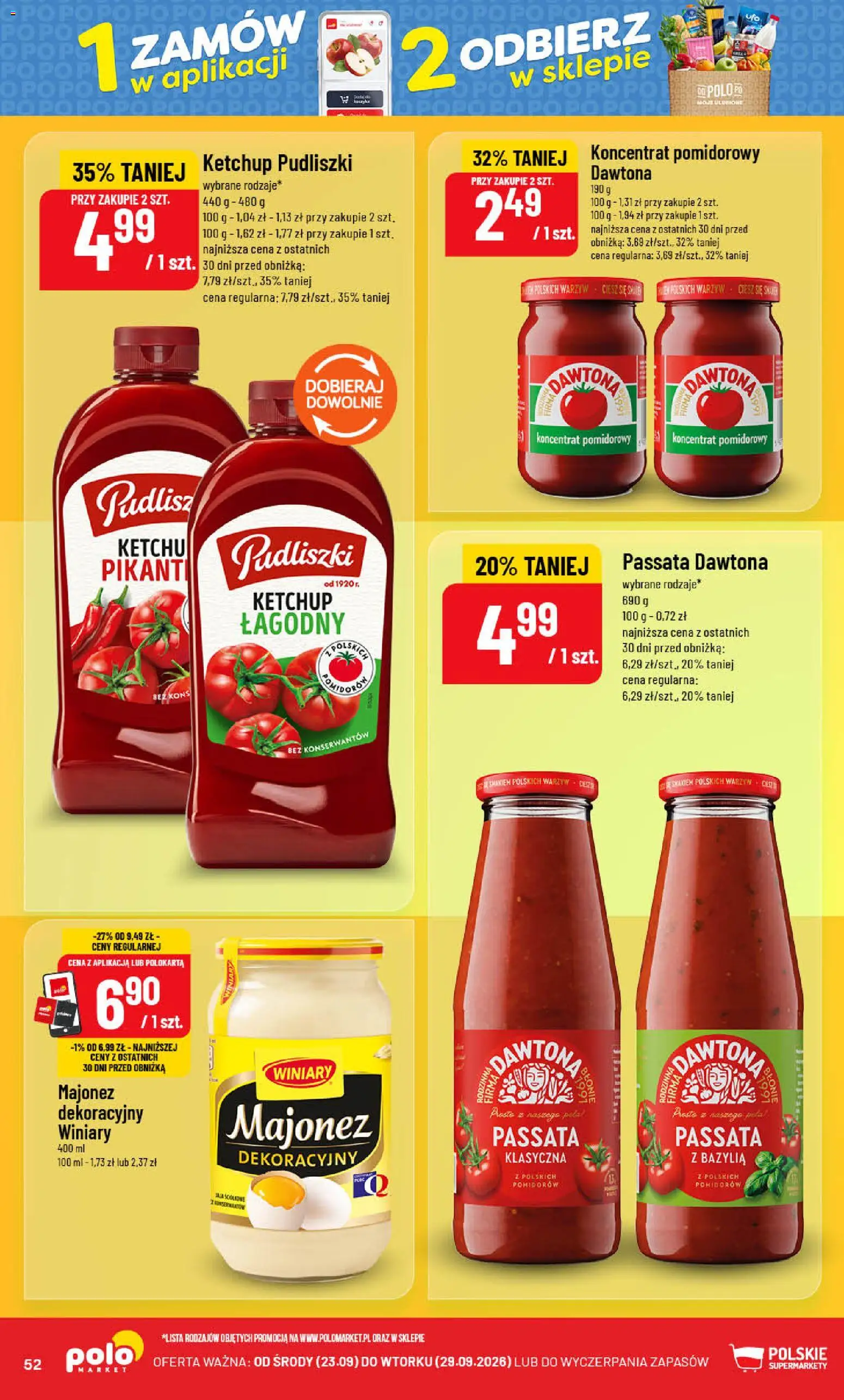 POLOmarket gazetka od 23.09.2026 | Strona: 52