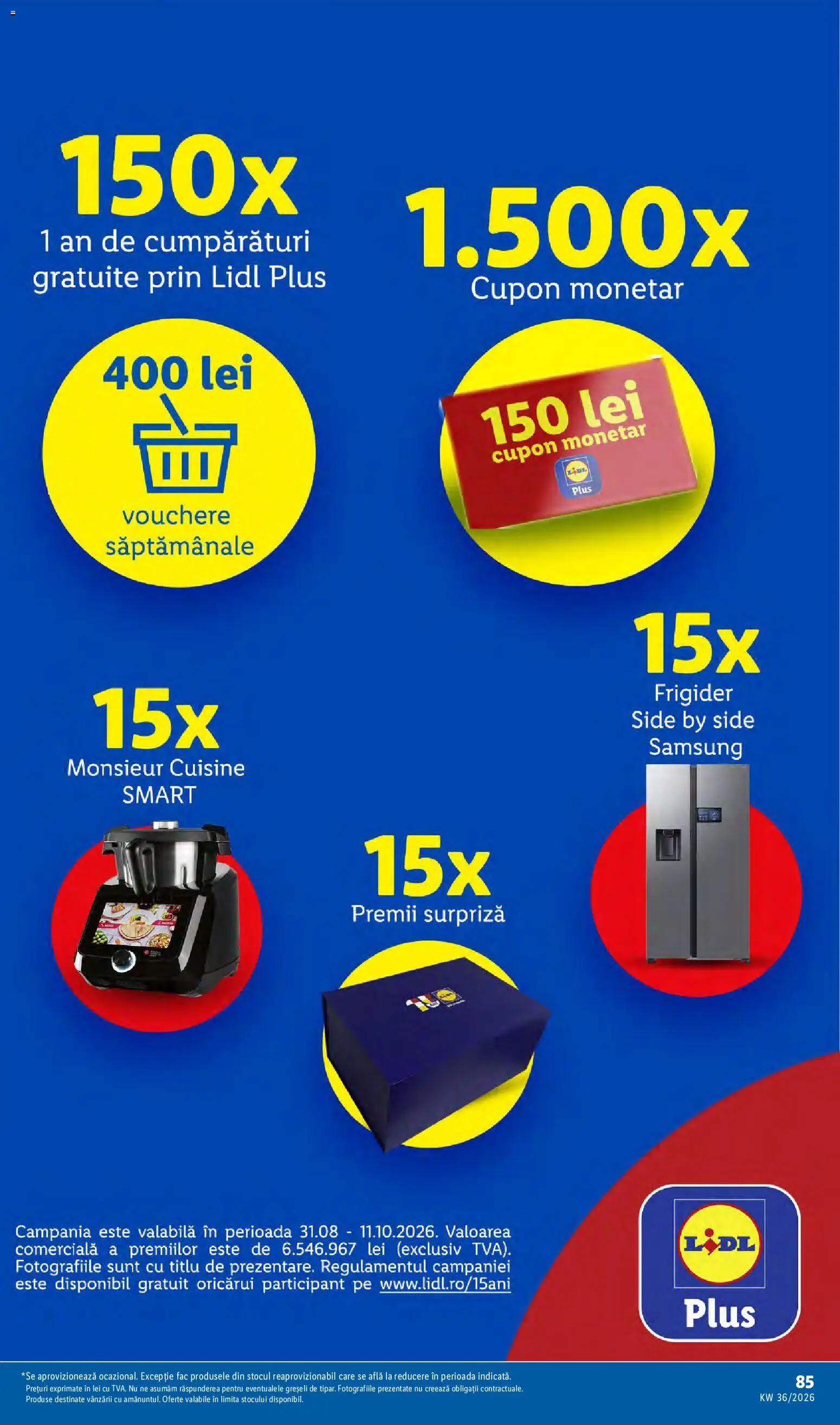 Noul catalog Lidl – valabil de la 31.08.2026 | Pagină: 85