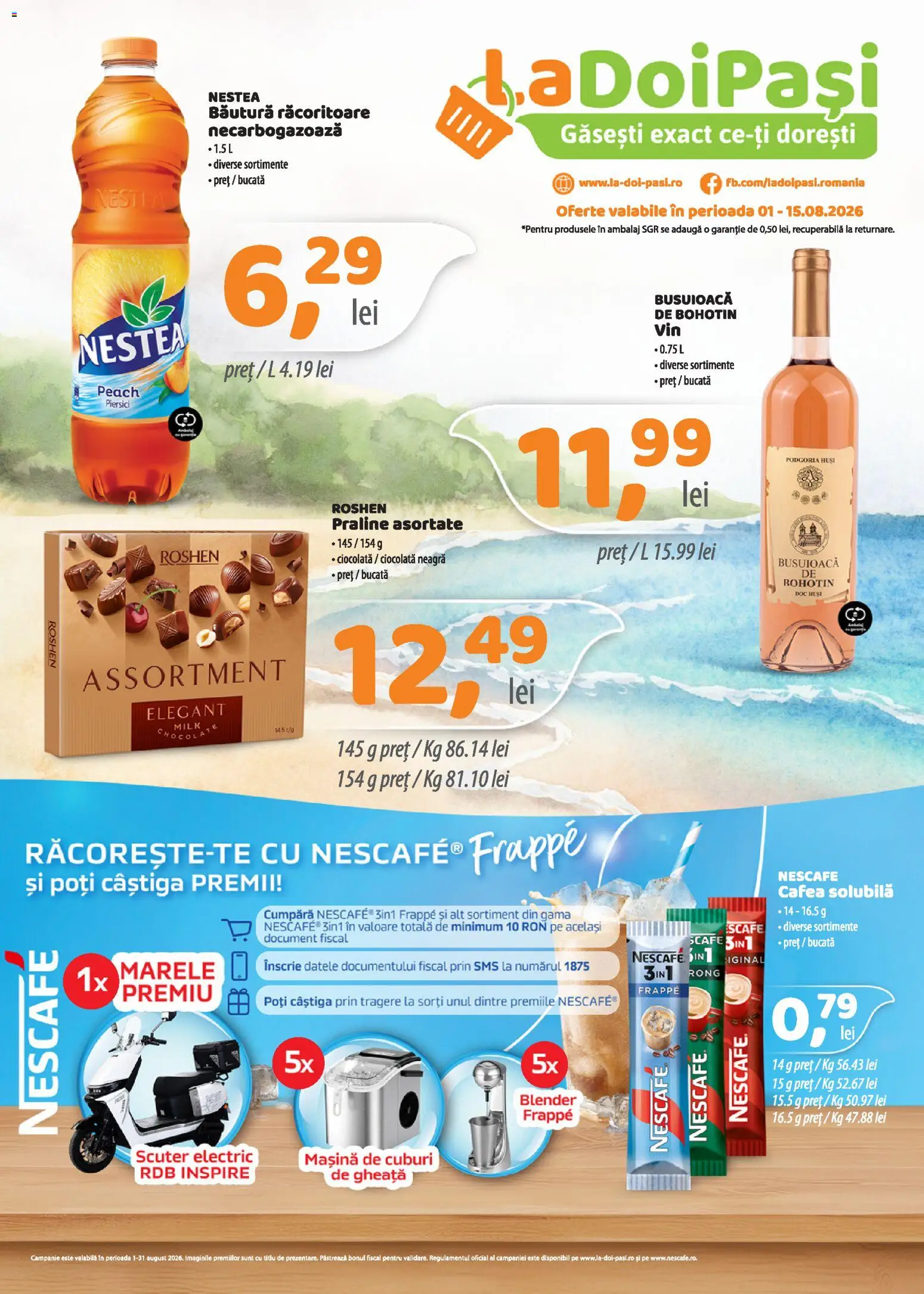 Noul catalog LaDoiPași – valabil de la 01.08.2026 | Pagină: 1