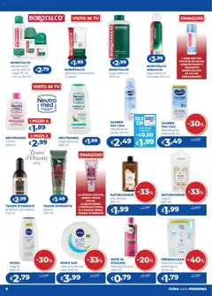 Anteprima del volantino Acqua e Sapone volantino 15 valido a partire dal 02/11/2026 | Pagina: 8 | Prodotti: Crema, Sapone, Olio, TV