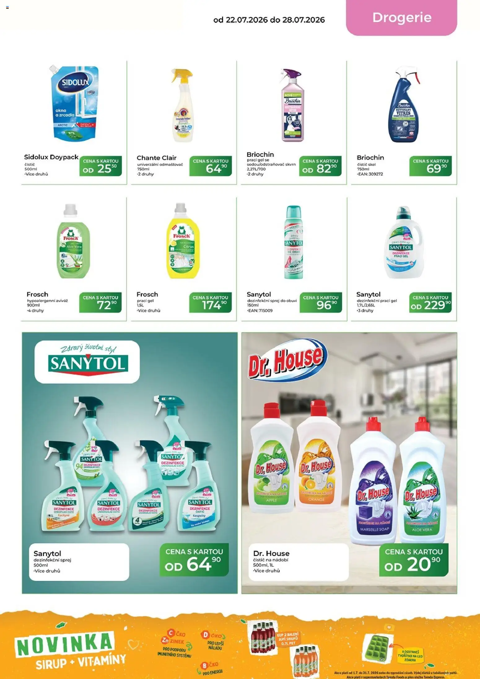 Tamda Foods leták od 22.07.2026 | Strana: 51 | Produkty: Prací gel, Vitamíny, Tvořítko, Odmašťovač