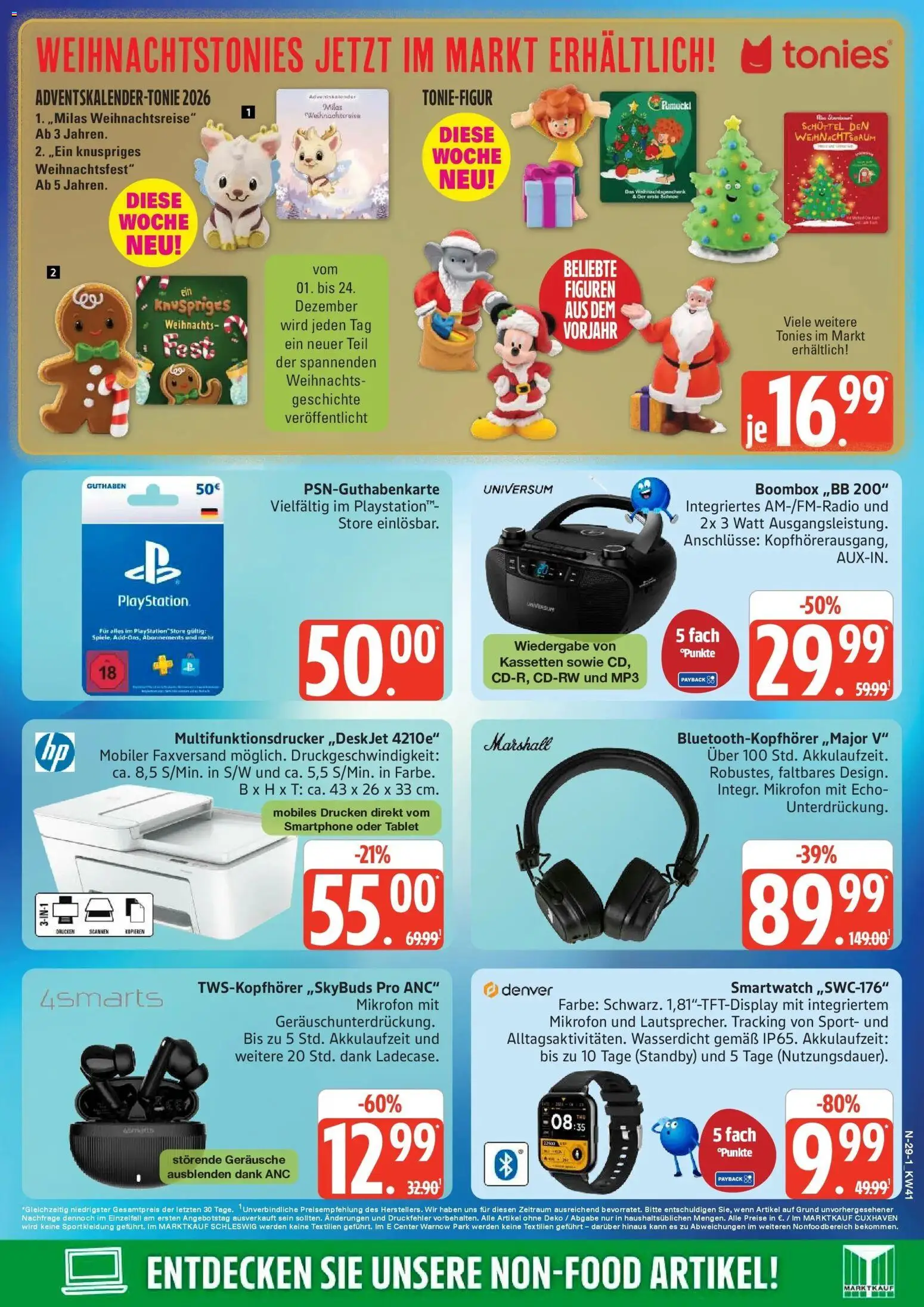 Marktkauf Prospekt Buxtehude (ab 05.10.2026) » Angebote online | Seite: 29 | Produkte: Playstation, Mikrofon, Smartphone, Tablet