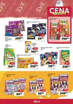 DIS katalog - pregled DIS kataloga - važi od 02.07.2026 | Strana: 23 | Proizvode: Pedigree, Hrana za pse, Hrana za mačke, Whiskas