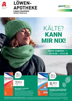 Angebote - Ihre Apotheke vor Ort: Jetzt alle Angebote auch online entdecken! ab 24.10.2026 gültig