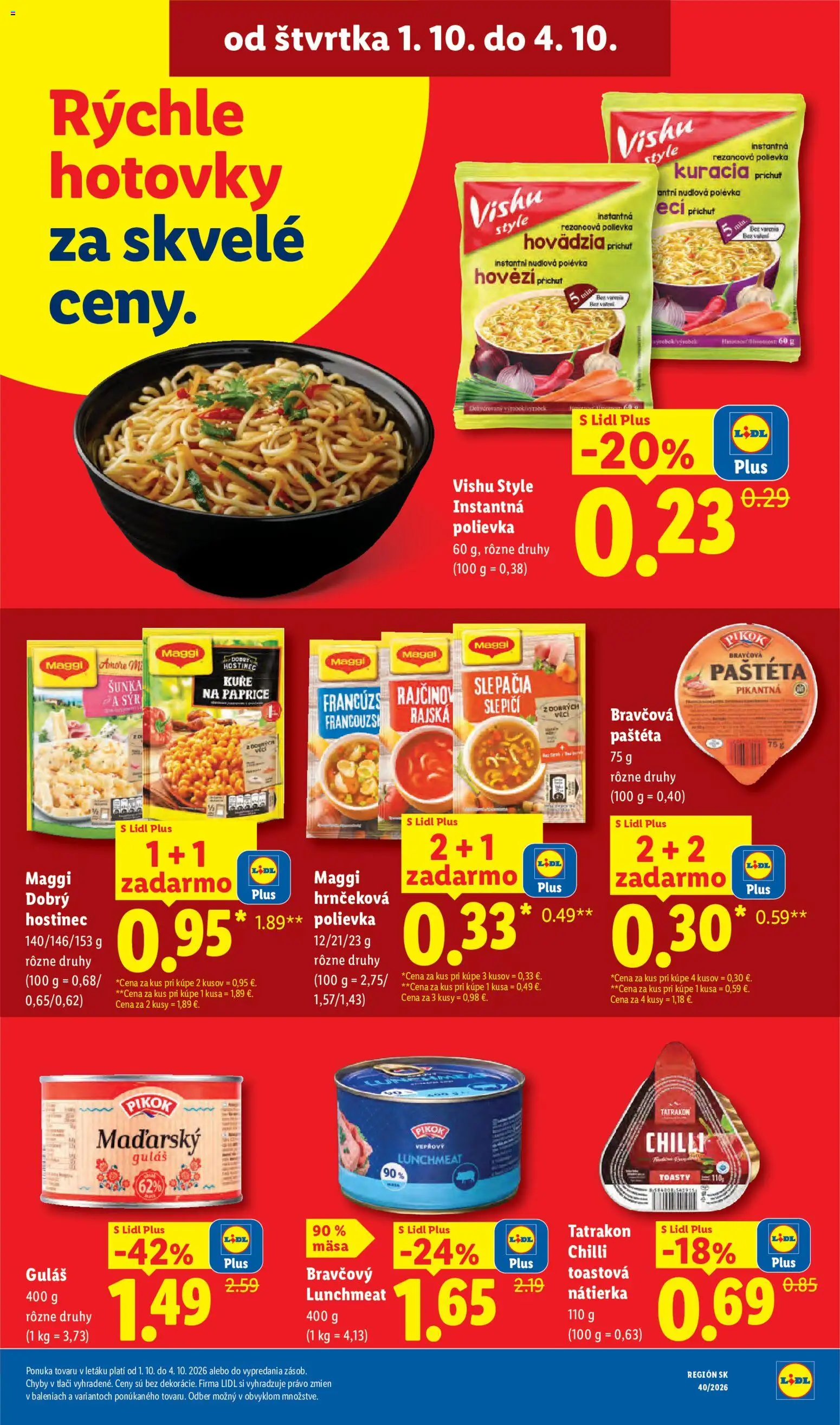 Nové Lidl akcie – leták je platný od 28.09.2026 | Strana: 78
