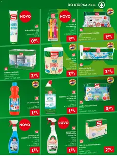 Spar Katalog - Pregled kataloga iz trgovine Spar, vrijedi od 17.06.2026 | Stranica: 31 | Proizvodi: Vlažne maramice, Papirnati ručnici, Toaletni papir, Tableta