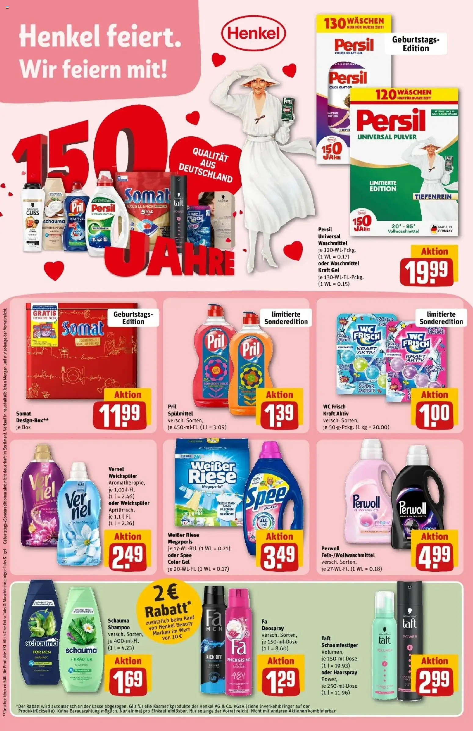 REWE Prospekt ab 10.08.2026 zum Blättern » Angebote | Seite: 24 | Produkte: Box, Creme, Waschmittel, Pril