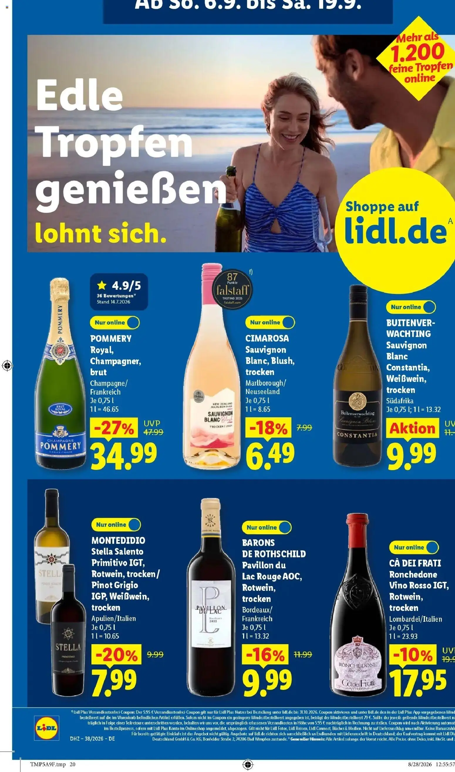Lidl Prospekt Weikersheim (ab 14.09.2026) zum Blättern » Angebote | Seite: 24 | Produkte: Bad, Rouge
