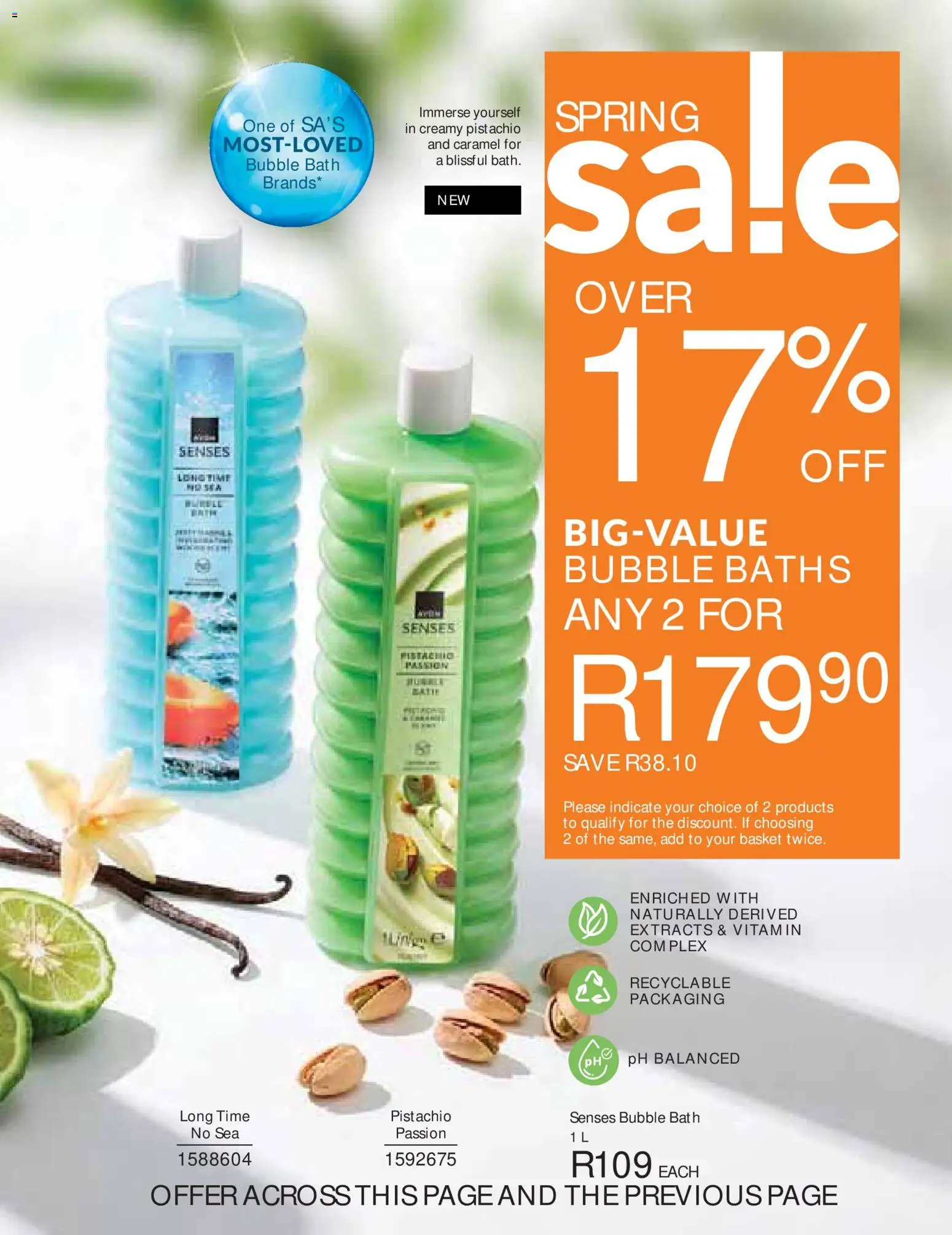 New Avon catalogue – valid from 01/09/2026 | Page: 177 | Products: Bath, Basket, Caramel