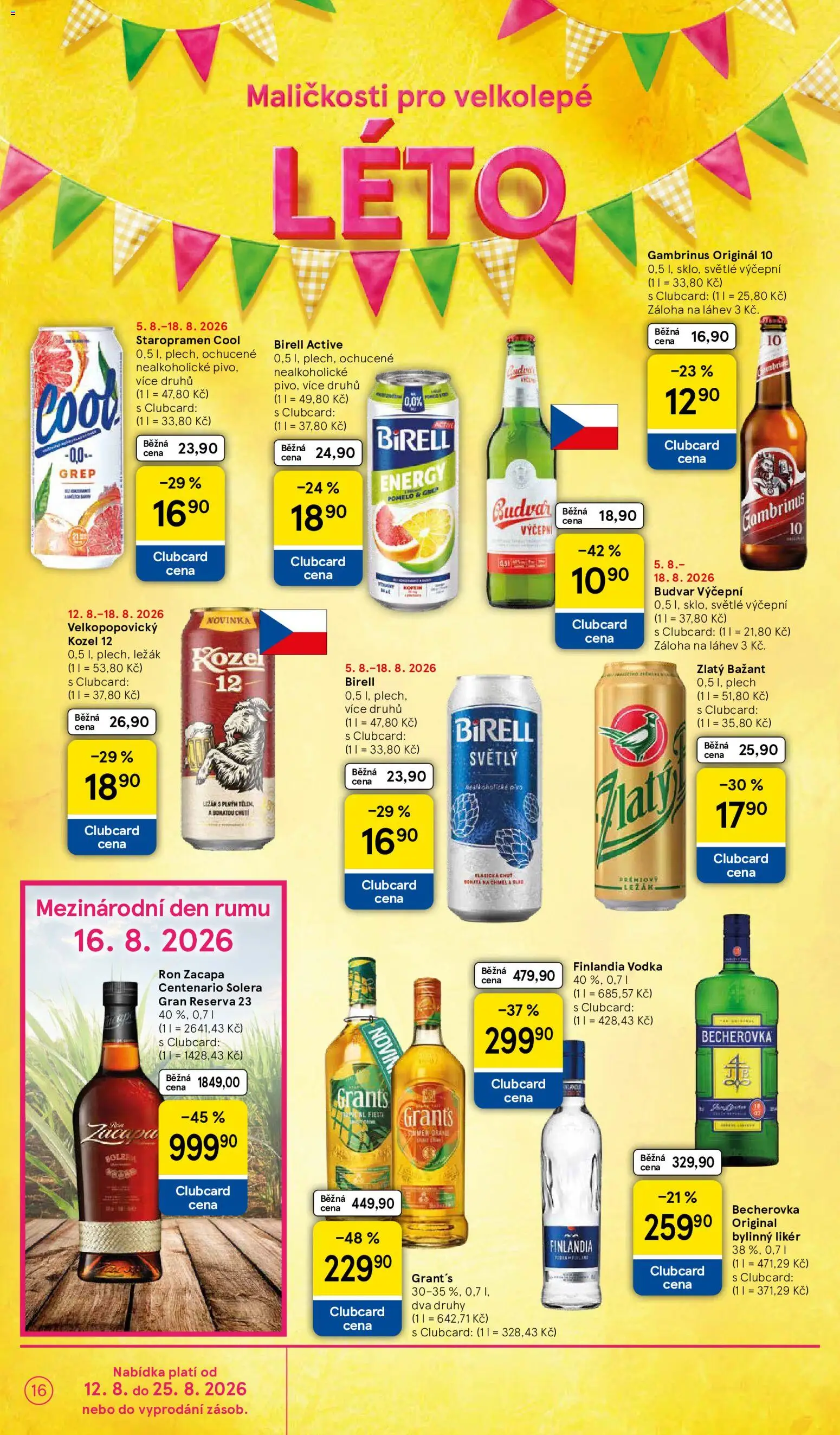 Tesco leták - Hypermarket od 12.08.2026 | Strana: 16