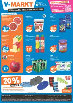 V-Markt München ab Montag ab 04.05.2026 gültig