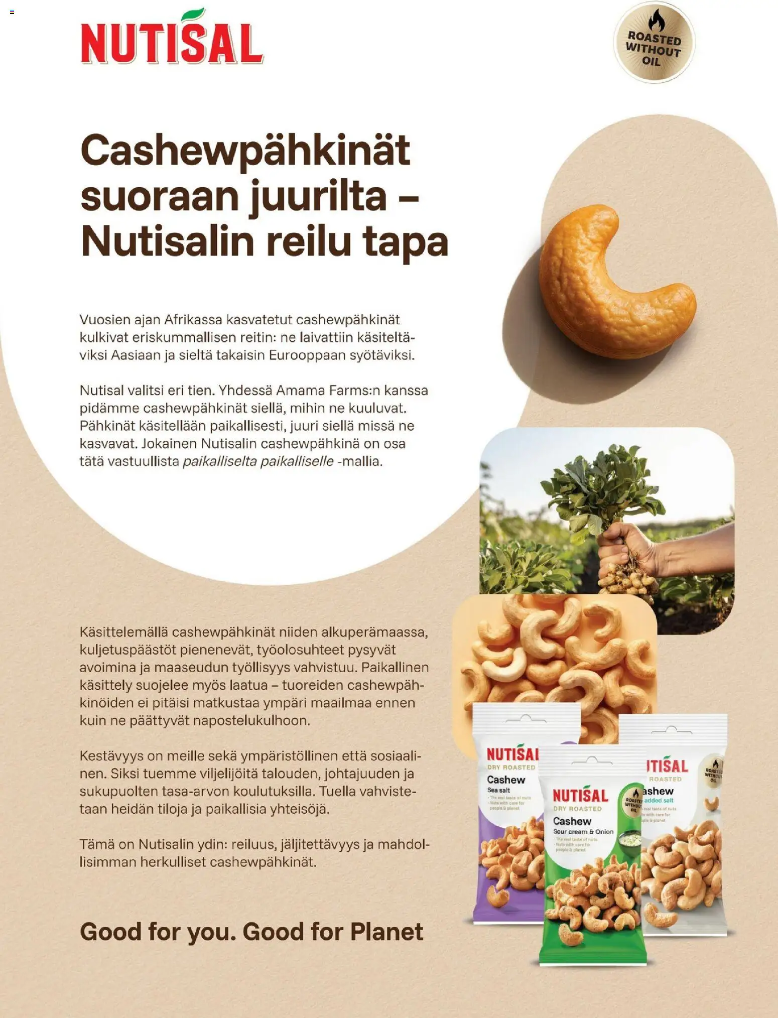 K-Market tarjoukset - Pirkka – voimassa 06.05.2026 alkaen | Sivu: 46 | Tuotteet: Pähkinät