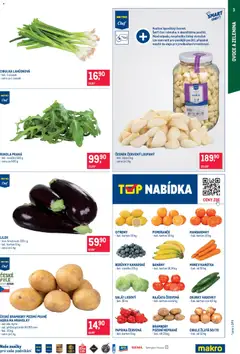 Náhled letáku Makro leták - Gastronomie od 22.04.2026 | Strana: 3 | Produkty: Pomeranče, Rukola, Citróny, Cibule