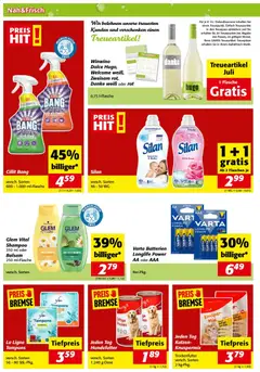 Nah und Frisch Flugblatt ab 24.06.2026 gültig | Seite: 4 | Produkte: Bad, Shampoo, Balles de ping-pong