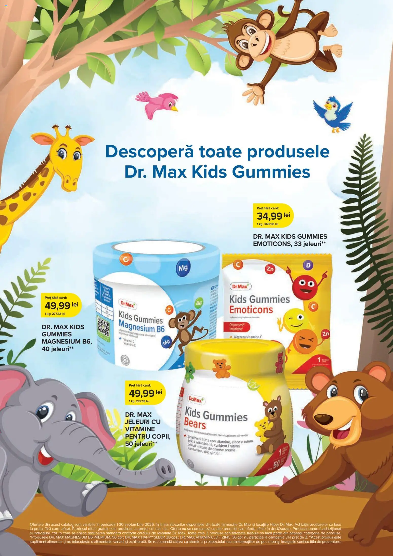 Noul catalog Dr.Max – valabil de la 01.09.2026 | Pagină: 14 | Produse: Aplică, Jeleuri