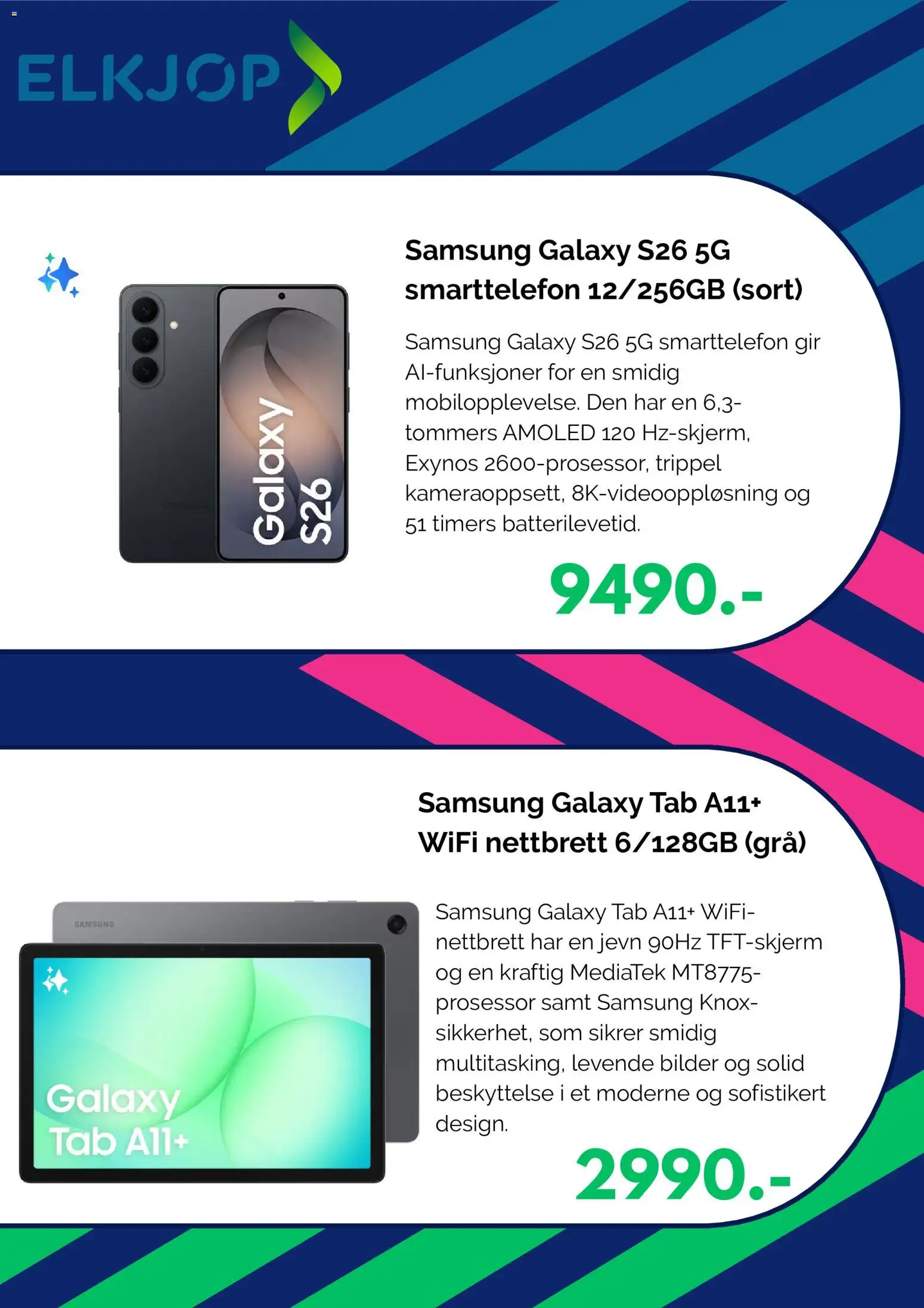 {H1} | Side: 3 | Produkter: Smarttelefon, Nettbrett