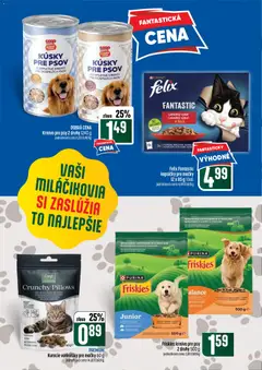 COOP Jednota leták platný od 02.07.2026 | Strana: 55 | Produkty: Felix, Friskies