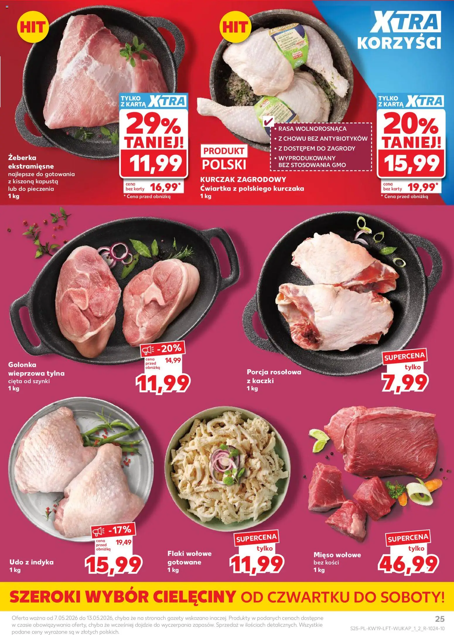 Kaufland Polsko leták od 07.05.2026 | Strana: 25 | Produkty: Kapusta, Karty