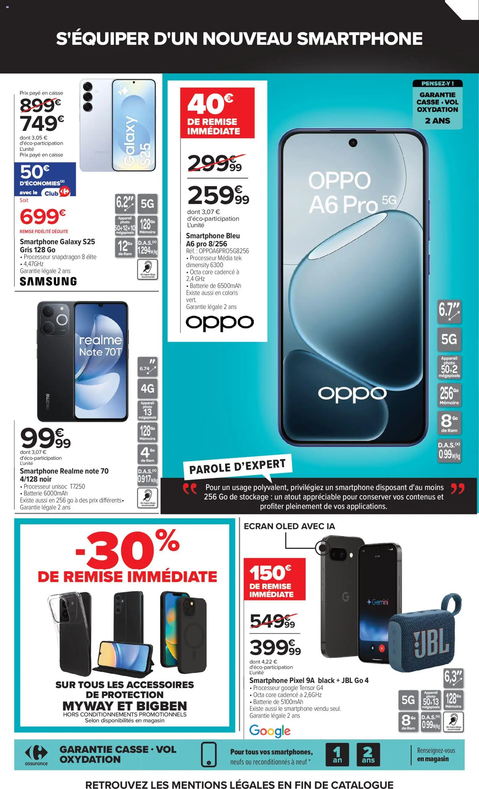 {H1} | Page: 16 | Produits: Smartphone, Appareil photo, JBL, Batterie