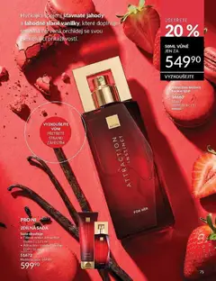 Náhled letáku Avon Katalog 05/2026 od 01.05.2026 | Strana: 75 | Produkty: Tělové mléko, Orchidej, Mléko, Jahody