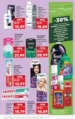 Kaufland RO akciós újság - amely érvényes a következő dátumtól: 2026.06.24. | Oldal: 51 | Termékek: Old spice, Perwoll