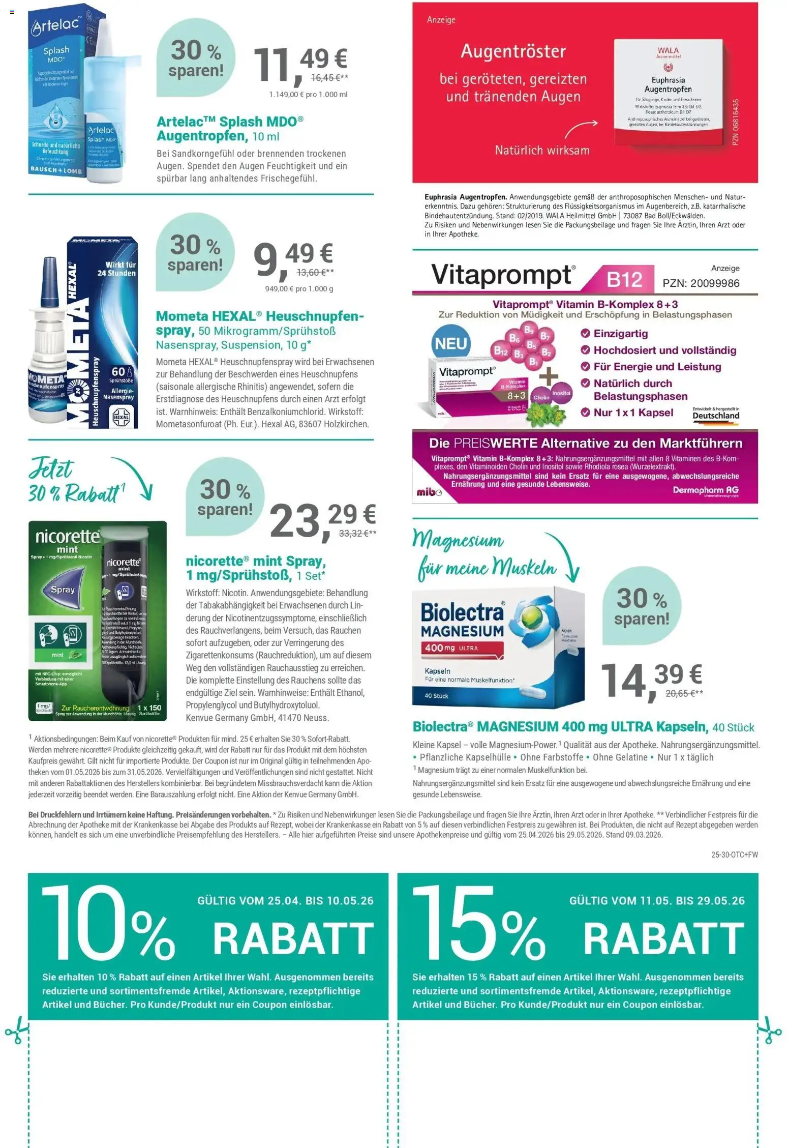 Angebote - Ihre Apotheke vor Ort: Jetzt alle Angebote auch online entdecken! (ab 24.04.2026) zum Blättern | Seite: 5 | Produkte: Bad