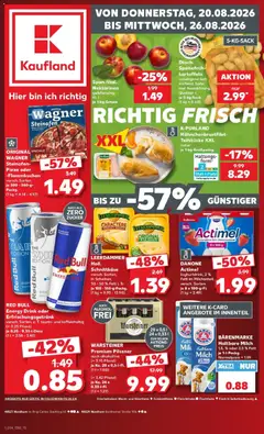 Kaufland Prospekt Nordhorn ab 20.08.2026 gültig