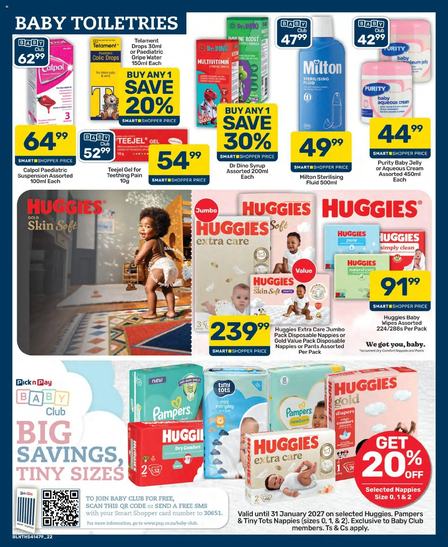New Pick n Pay catalogue – valid from 25/09/2026 | Page: 22 | Products: Pants, Vitamins, Syrup, Water